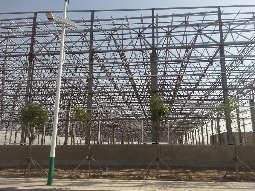 兰溪汽车工业厂房网架