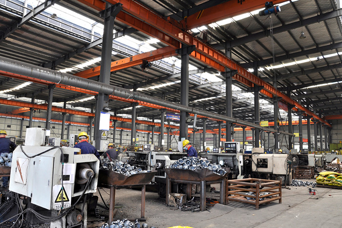 兰溪网架锥头车间