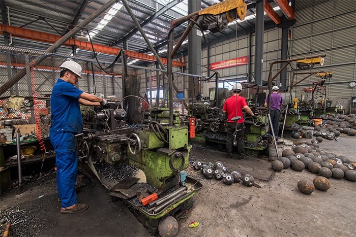 兰溪网架配件车间